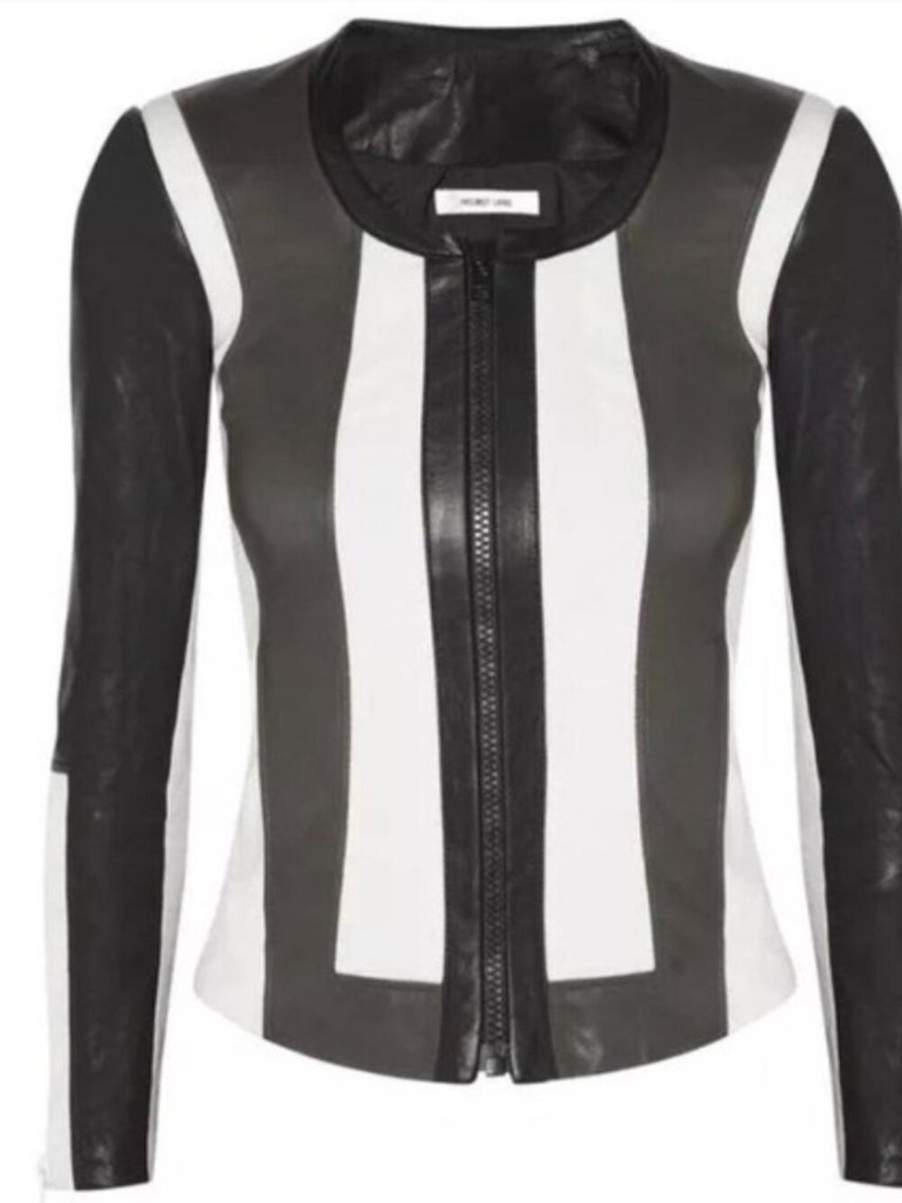 Helmut Lang Women's Black and White Jacket